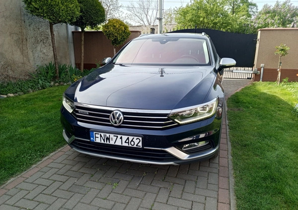 Volkswagen Passat cena 83900 przebieg: 166000, rok produkcji 2016 z Szczuczyn małe 154